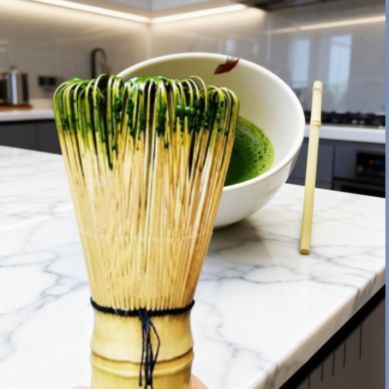 Bamboo Cutlery Set - Sikat pengocok teh matcha Jepang -