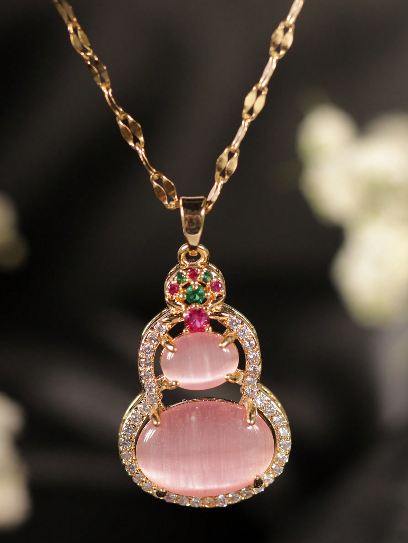 Luxury Lifestyle Party - 1 buah kalung liontin labu gaya
