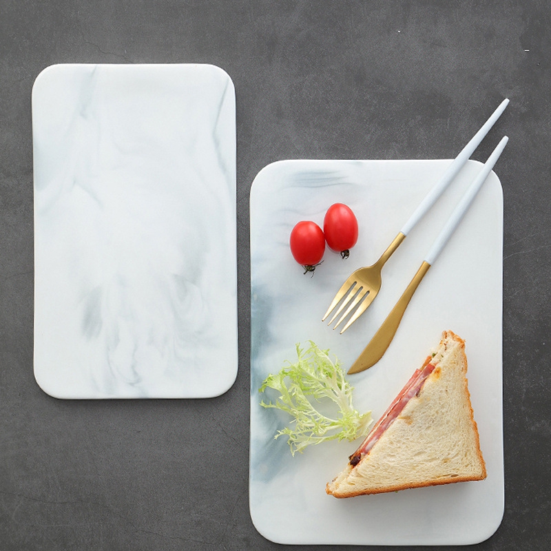 Marble Serving Board - Papan pemotong marmer untuk penyajian keju