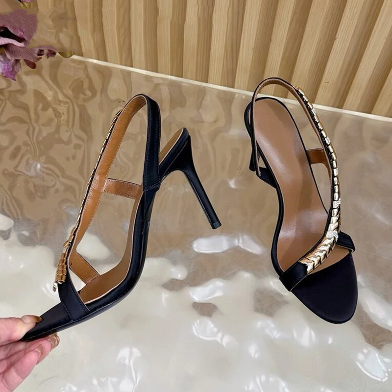 Sandal Gladiator Wanita Satin  - Luxury Lifestyle Shoes ulasan dan harga
