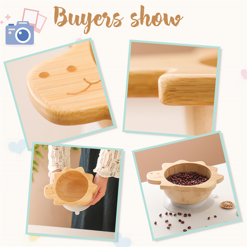 Peralatan makan kayu bayi Set  - Bamboo Cutlery Set ulasan dan harga