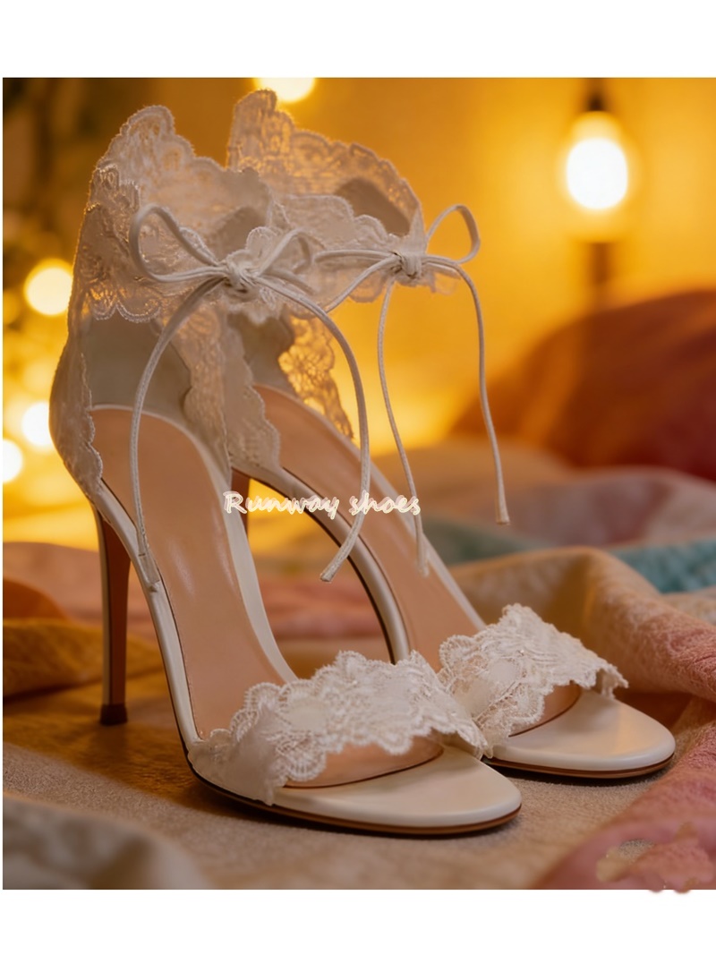 Sepatu Pernikahan Putih dengan - Luxury Lifestyle Shoes ulasan dan harga