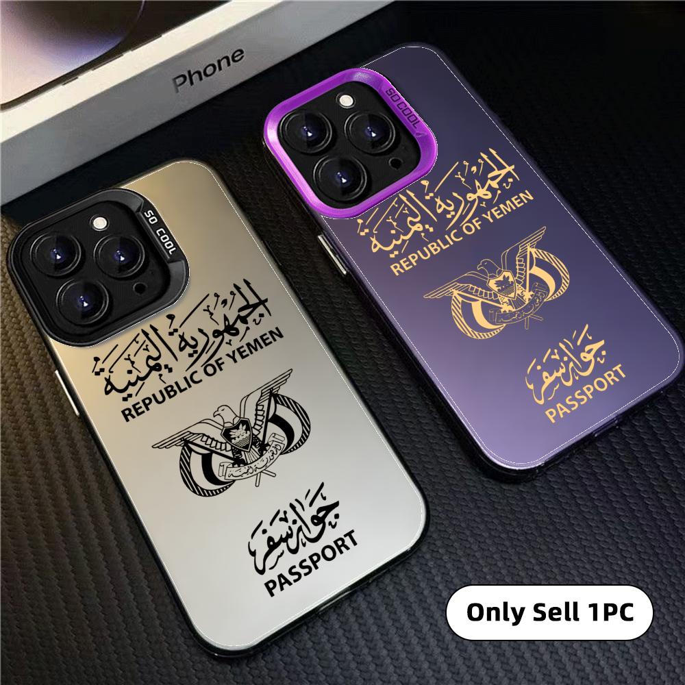 Casing Ponsel Y-Yemen Passport - Apple Iphone 15 Pro Max ulasan dan harga