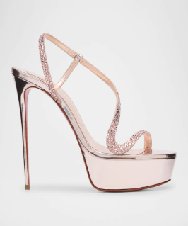 Sandal Stiletto Platform Kulit - Luxury Lifestyle Shoes ulasan dan harga