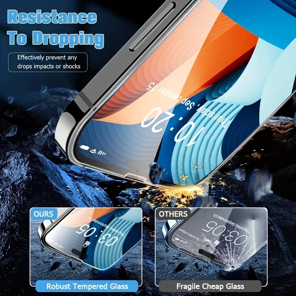 2+2PCS Kaca Tempered Untuk Rea - Realme Gt 6 ulasan dan harga