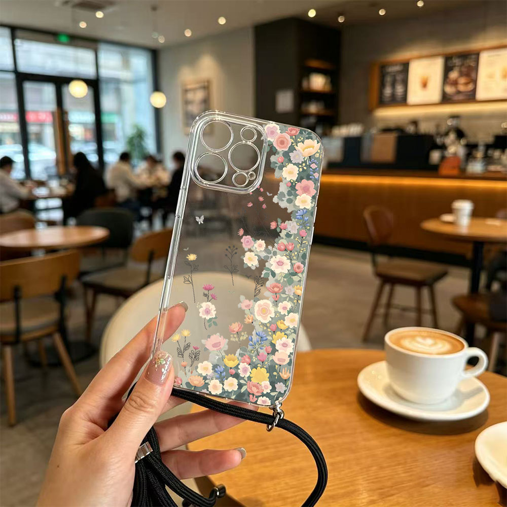 Casing Ponsel Tali Lanyard Sel - Apple Iphone 15 Pro Max ulasan dan harga