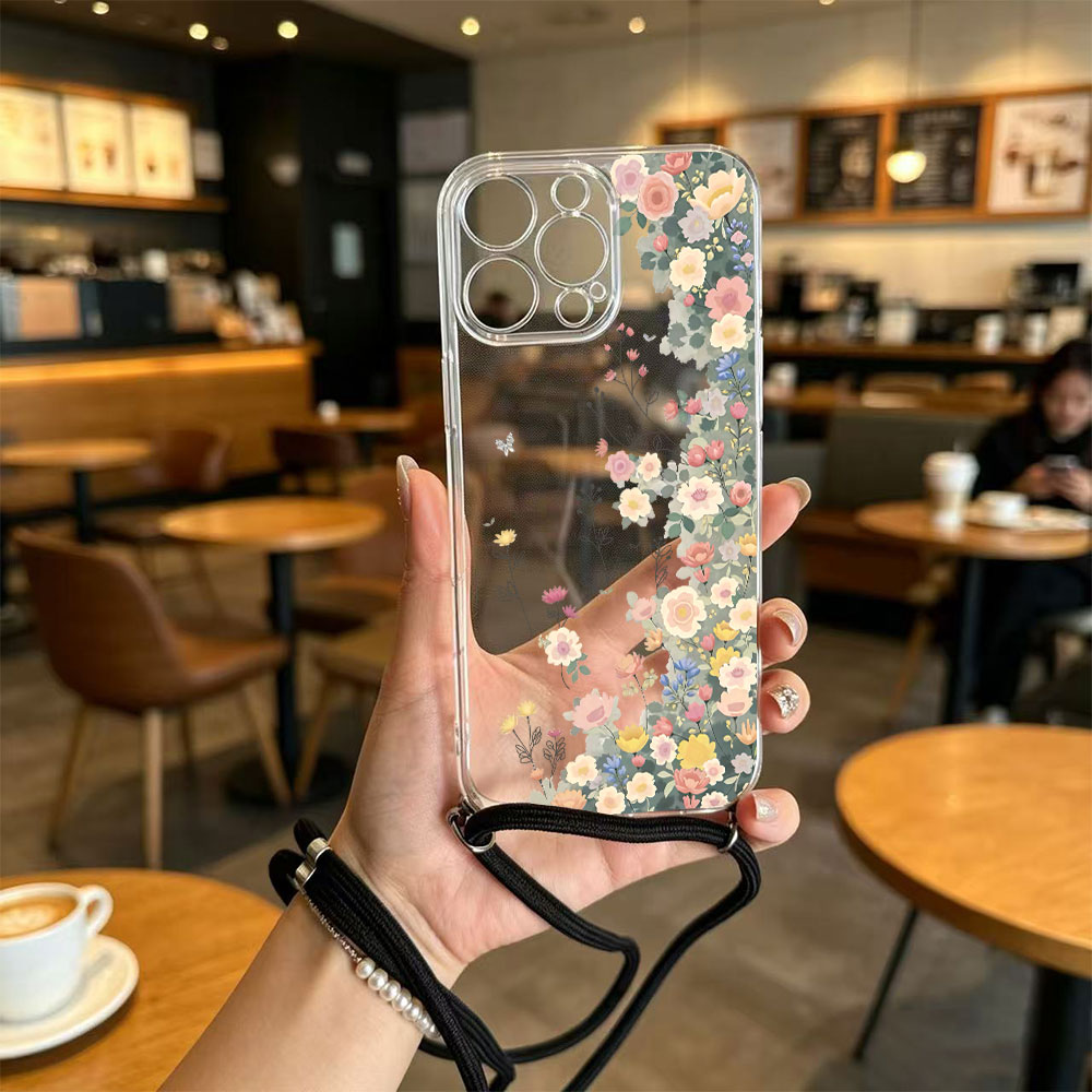 Casing Ponsel Tali Lanyard Sel - Apple Iphone 15 Pro Max ulasan dan harga
