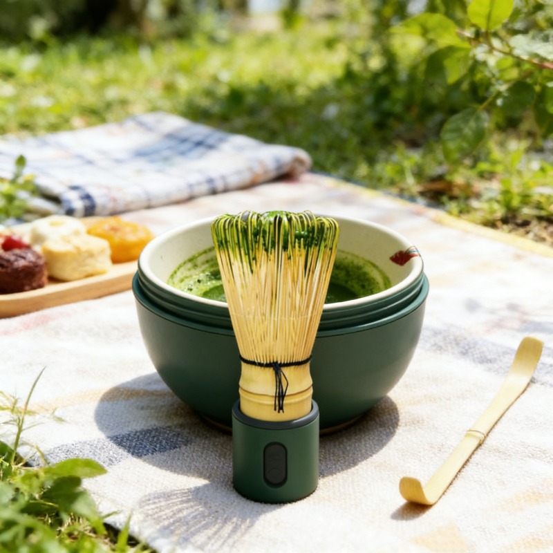 Sikat pengocok teh matcha Jepa - Bamboo Cutlery Set ulasan dan harga