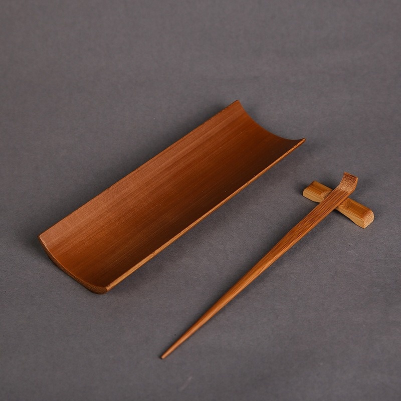 3/4/5 buah Set peralatan minum - Bamboo Cutlery Set ulasan dan harga
