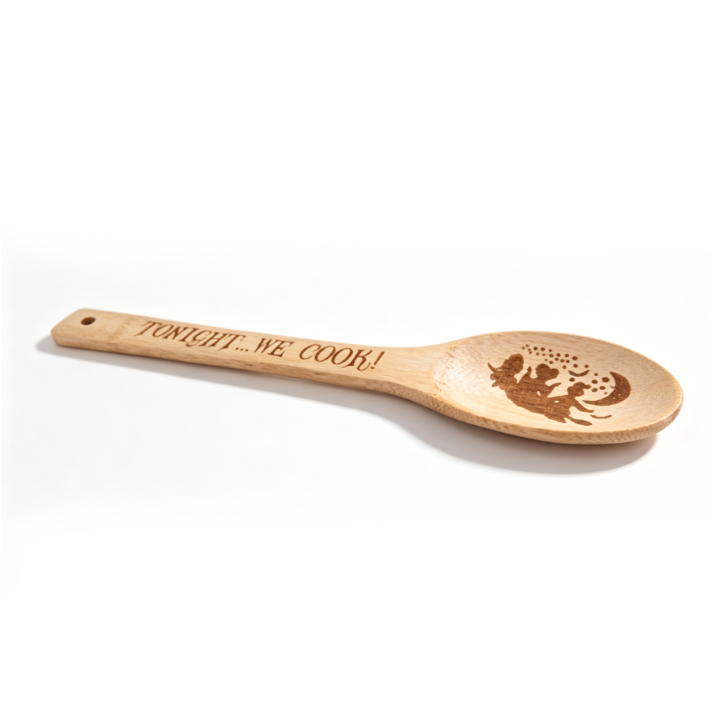 Sendok Bambu Berukir Hocus Poc - Bamboo Cutlery Set ulasan dan harga