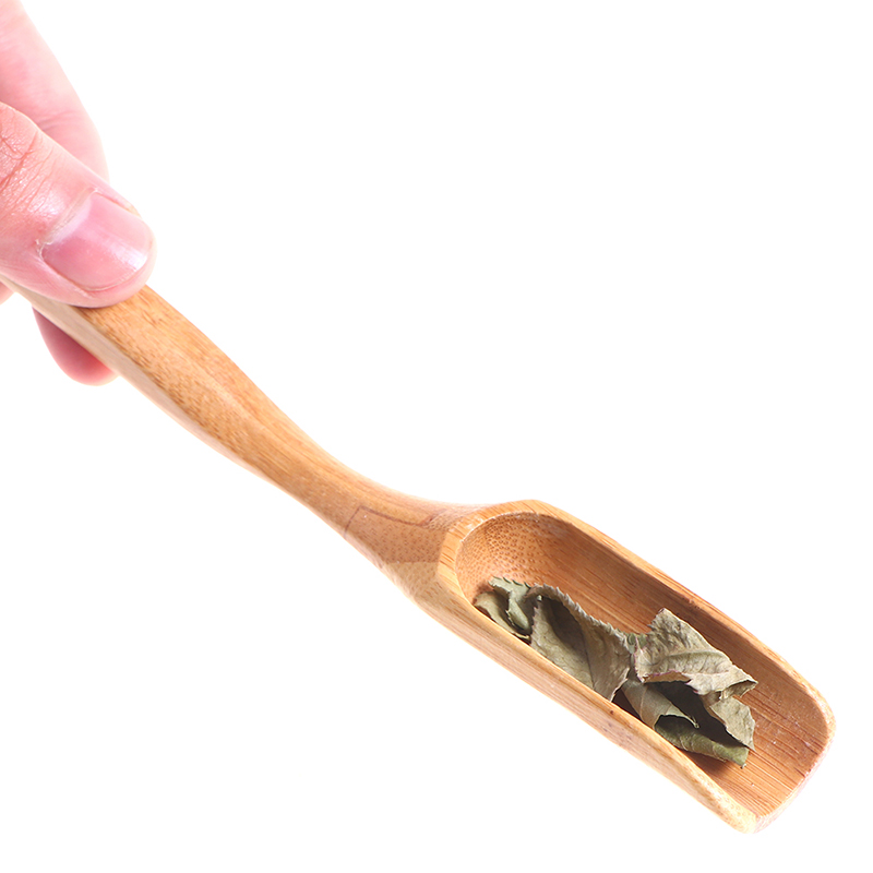Sendok bambu sekop teh Kung se - Bamboo Cutlery Set ulasan dan harga