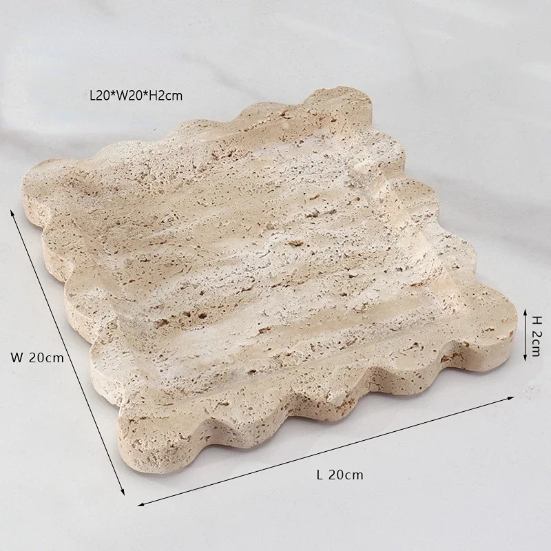 Nampan kerang persegi Traverti - Marble Serving Board ulasan dan harga