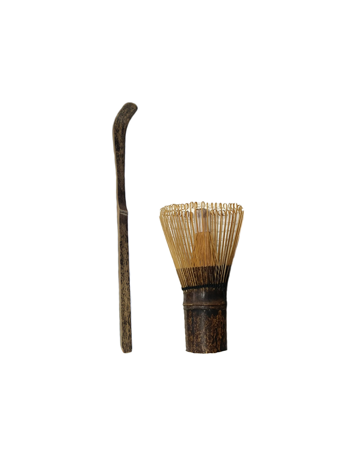 2/4 Buah Sendok Teh Bambu Ungu - Bamboo Cutlery Set ulasan dan harga