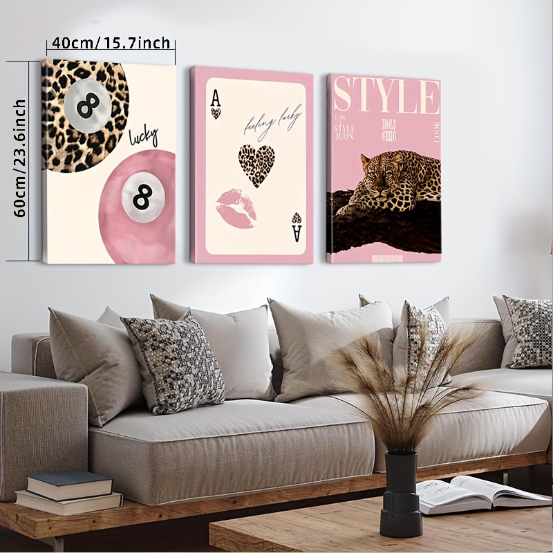 3 buah cetakan seni dinding ka - Luxury Lifestyle Photography ulasan dan harga
