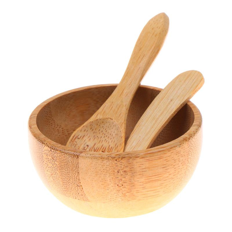 3 Buah Mangkuk Pencampur Maske - Bamboo Cutlery Set ulasan dan harga