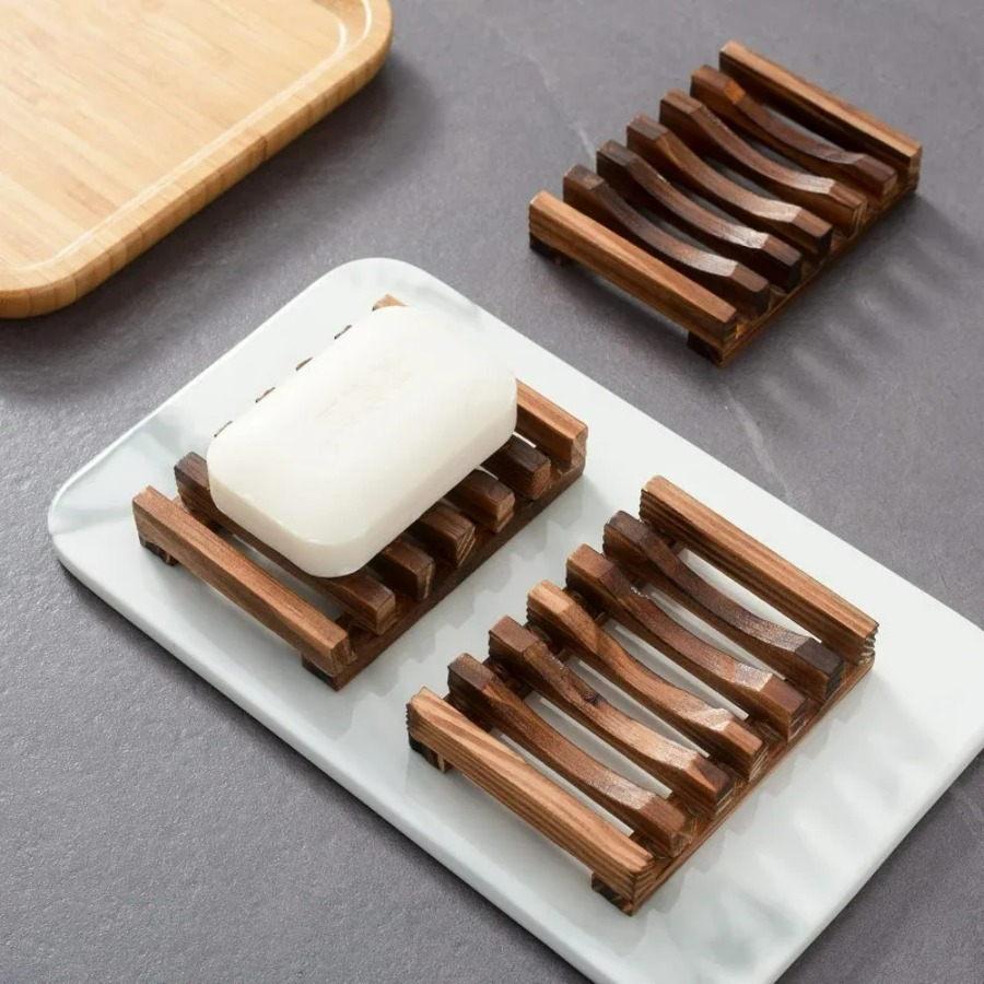 Tempat Sabun Kayu untuk Kamar  - Bamboo Cutlery Set ulasan dan harga