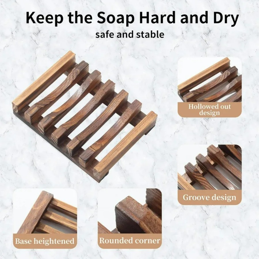 Tempat Sabun Kayu untuk Kamar  - Bamboo Cutlery Set ulasan dan harga